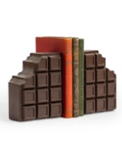 Set of Chocolate Bars Bookends
