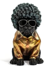 "Pug Thug" Dog Ornament