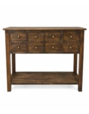Rustic Wooden "Arundel" Multi-Drawer Console Table