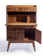 Rustic Multi Drawer 'Hideaway' Vanity Storage Unit