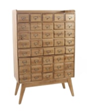 Rustic Multi Drawer 'Hideaway' Vanity Storage Unit
