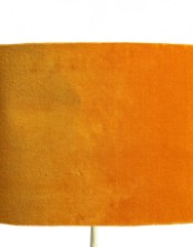 Yellow Ochre 40cm Velvet Cylinder Shade w/ Gold Inner Lining