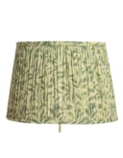 Blue "Willow" Gathered / Pleated 40cm Lampshade