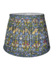 "Strawberry Thief" Gathered / Pleated 40cm Lampshade