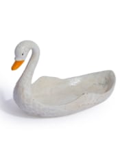 Cast Iron White Swan Coin Dish (to be bought in qtys of 2)