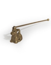 Antique Gold Terrier Dog Candle Snuffer (to be bought in qtys of 2)