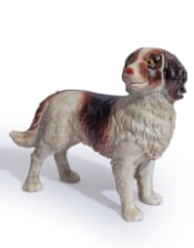 Cast Iron Spaniel Dog Door Stop