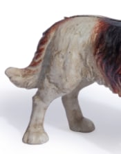 Cast Iron Spaniel Dog Door Stop