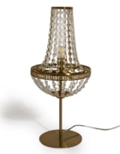 Brass Empire "Chandelier" Table Lamp