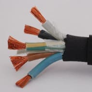 StageFlex 22389 Metre x BS6500 H07RN-F Rubber Cable - 5core 10mm Black