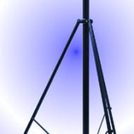 Doughty T49465 Club 25 Nightclub Stand 2 Stage 2.5m Black