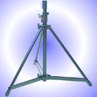 Doughty T51701 Followspot Shadow Stand + 28mm TV Socket Top Black