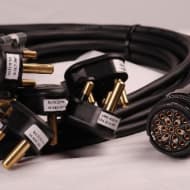 StageCable 6 x 15A Plugs to 19way Socket Cable 1.5mm