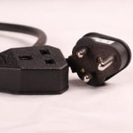 StageCable 15A Plug to 13A Socket Cable 1.5mm - 1m