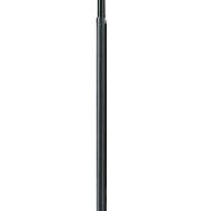 K&M 26085-300-55 Microphone Stand-One Handed+H/D Round Base Black