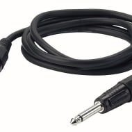 DAP FL056 Jack Plug 6.3mm Mono Signal Cable - 6m