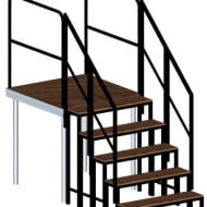 Prolyte SM-STAIR-020 20cm Height Stair Unit Stage Electrics