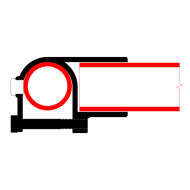 Doughty T13500 Pipeclamp Tube Clamp On Tee Stage Electrics