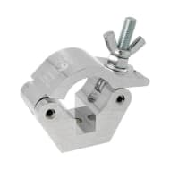 Doughty T57000 Aluminium 50mm Half Coupler M12 Hole Zinc Stage Electrics
