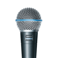Shure BETA 58A  Dynamic Supercardioid Microphone Stage Electrics