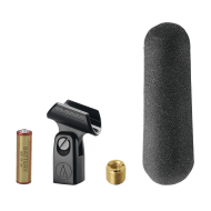 Audio-Technica AT897 Condenser Short Shotgun Microphone Stage Electrics