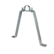 Doughty T33300 48mm Pipe to Wall Bracket Large Zinc Stage Electrics