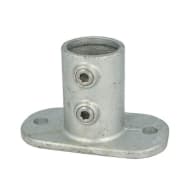 Doughty T13200 Pipeclamp Railing Base End Flange Stage Electrics