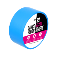 Advance 205134 AT208 Gaffa PVC Dance Floor Tape 50mm x 33m - Blue