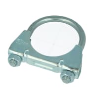 Doughty T56600 U Bolt 48mm Tube Silver Stage Electrics