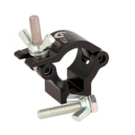 Doughty T5888701 Atom 25mm Hook Clamp 100kg WLL Black Stage Electrics