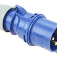 PCE 023-6TT 32A 230V 3pin Cable Plug IP44 - Blue TurboTwist