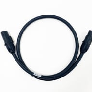 PowerCON TRUE1 Extension Cable 15mm Black Stage Electrics