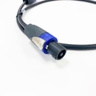 StageCable  Speakon 4core Speaker Cable + Metal NL4 Sockets - 10m