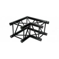Prolyte PC-H30V-C003-RAL9005 Black Corner 2W Square Truss Stage Electrics