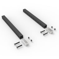 Admiral Staging Freedom Set  2 x Profiles 50 cm & 2 x Nutplates  Stage Electrics