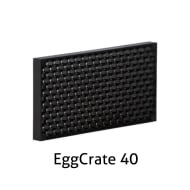 Astera FP6-SET-1 HydraPanel Single Unit 1x EggCrate 40 (FP6-EGC-40) Stage Electrics