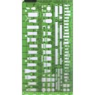 Field Template Rules! 2025 Metric Lightining Stencil Stage Electrics