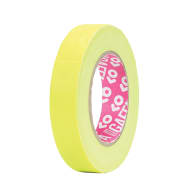 Advance 200314 AT215 Fluorescent Cloth Gaffa Tape 50mm x 25m - Yellow