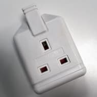 Permaplug ELS13W 13A Plastic Cable Socket - White