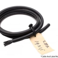 Admiral Staging VEOVTF23 T-Fix Cable Wraps 23cm Black Stage Electrics