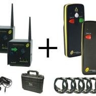 Interspace MC3-S2L2 TFC MicroCue3 L Twin Pro Kit +Case incl 1 x 2-Button Stnd & 1 x 2-Button Laser
