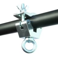 Doughty T57205 Aluminium Hanging Clamp + M12 Ring 340kg Zinc