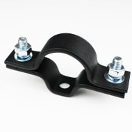 Doughty T30404 Universal Clamp 48mm Pipe M12 Hole Black Stage Electrics