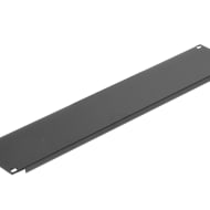 Penn R1268/2UK 19" Blank Rack Panel - 2U Black