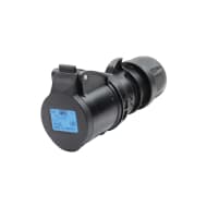  PCE 16A 230V Turbo Twist Socket 3pin IP44 Stage Electrics