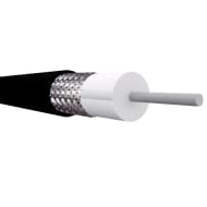 Stageflex RG58C/U TYPE Coaxial Cable 50 Ohm PVC Black Stage Electrics