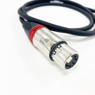 StageCable DMX 5pin Cable + XLR 5pin Plug & Socket - 2m