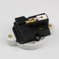 StageStore FM7080 15A Panel Socket Round 1 Gang White