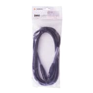 Admiral Staging KCXA3Z050 DMX 3pin Cable + XLR 3pin Plug & Socket - 5m- buy now with confidence from Stage Electrics
