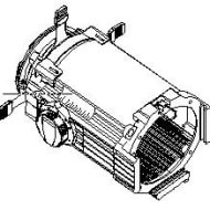 ETC 7060A2032-K Source 4 Profile Lens Tube + Lens - 25/50deg